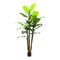 7ft Banana Tree in Black Pot with 36 Silk Leaves, Floral Home by Artificial Flowers